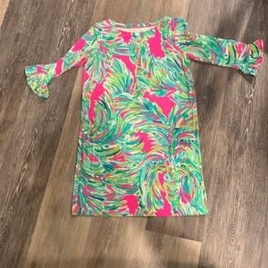 Lily Pulitzer “Sophie” Ruffle Dress Size XL (12-14)